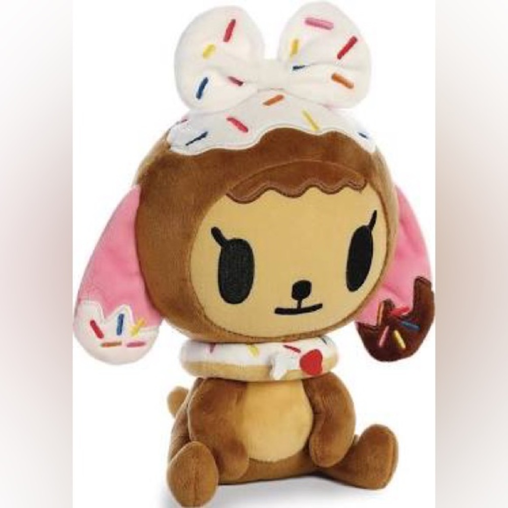 New Tokidoki Donutino Dog Plush Toy Doll Collection Sprinkled Donuts Animal Toy